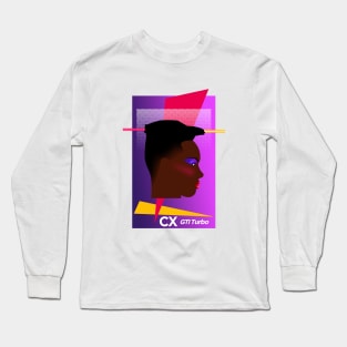 CX GTI Turbo retro 80's Long Sleeve T-Shirt